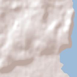 Bayonet Head Terrain Map