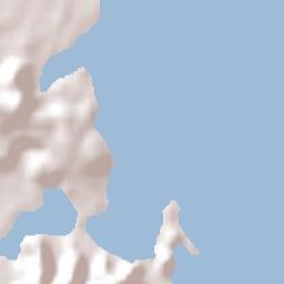 Paihia Terrain Map