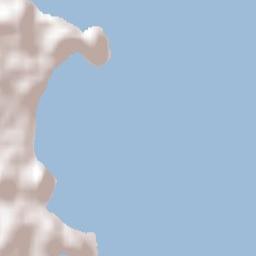 Mollymook Beach Terrain Map