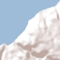 Pelluhue Terrain Map