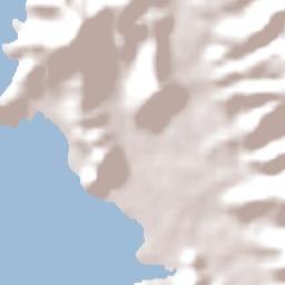 Coromandel Terrain Map