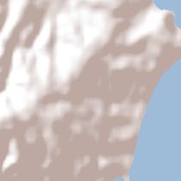 Tura Beach Terrain Map