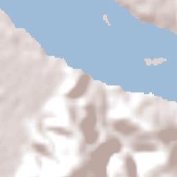 Santa Juana Terrain Map