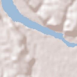 Nacimiento Terrain Map