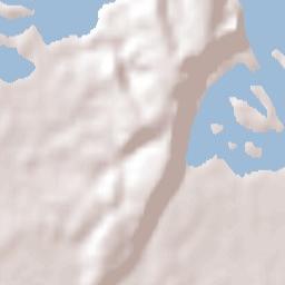 Maketu Terrain Map