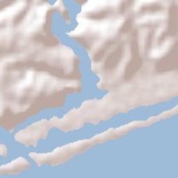 Lakes Entrance Terrain Map