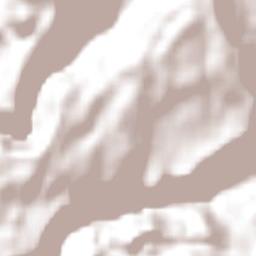 Alto Biobío Terrain Map