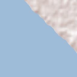 Saint Andrews Beach Terrain Map