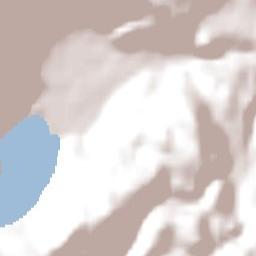 San Martín de los Andes Terrain Map