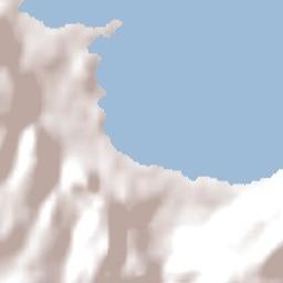 Upper Burnie Terrain Map