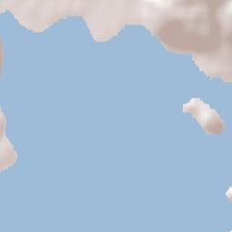 Hualaihué Terrain Map