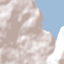 Central Highlands Terrain Map