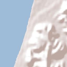 Greymouth Terrain Map