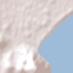 Seven Mile Beach Terrain Map