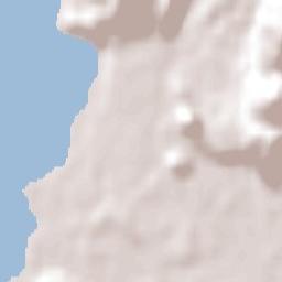 Chaitén Terrain Map