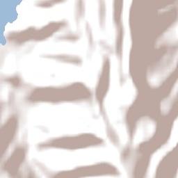 Christchurch City Terrain Map