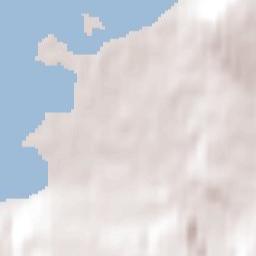El Calafate Terrain Map