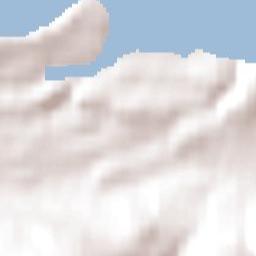 Cabo de Hornos Terrain Map