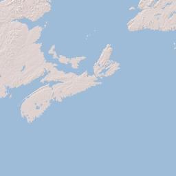 Saint Pierre and Miquelon Terrain Map