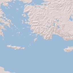 Cyprus Terrain Map