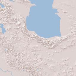 Azerbaijan Terrain Map