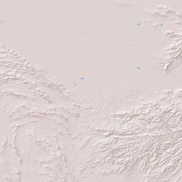 Turkmenistan Terrain Map