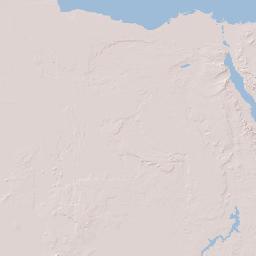 Egypt Terrain Map