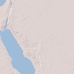 Palestinian Territory Occupied Terrain Map