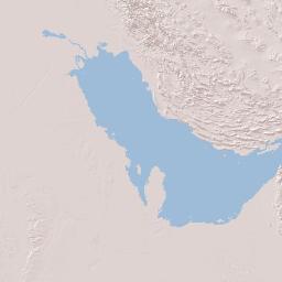 Qatar Terrain Map