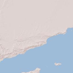 Yemen Terrain Map