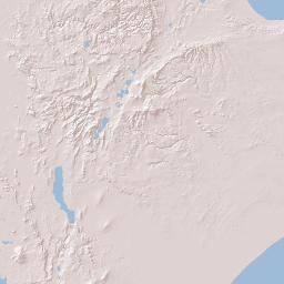 Kenya Terrain Map