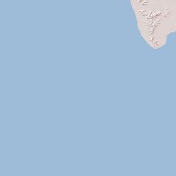Maldives Terrain Map