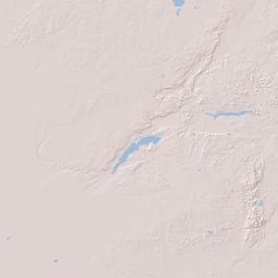 Zambia Terrain Map