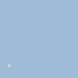 Mauritius Terrain Map