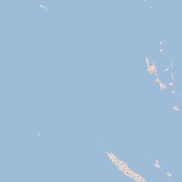 Vanuatu Terrain Map
