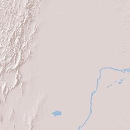 Paraguay Terrain Map