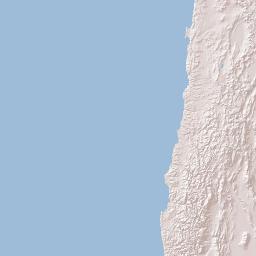 Chile Terrain Map