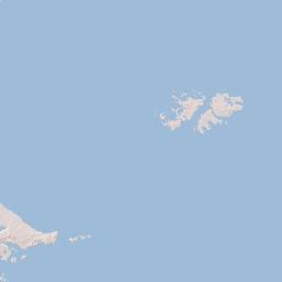 Falkland Islands Terrain Map