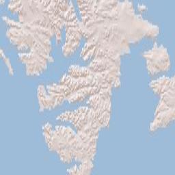 Svalbard And Jan Mayen Islands Terrain Map