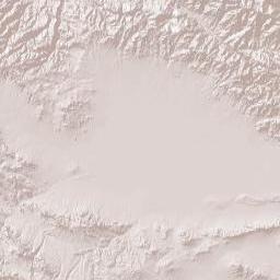 Qazvin Terrain Map