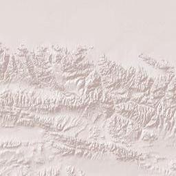 Qinghai Terrain Map