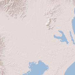 Tokyo Terrain Map