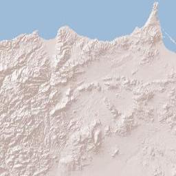 Nador Terrain Map