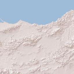 Berkane Terrain Map
