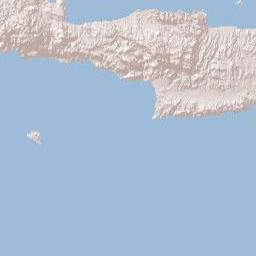 Crete Region Terrain Map