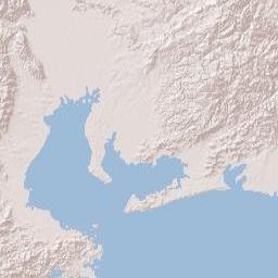 Aichi Prefecture Terrain Map