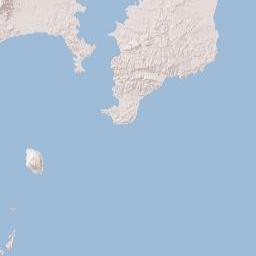 Chiba Prefecture Terrain Map