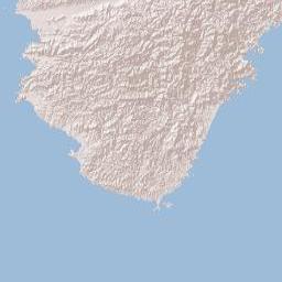 Mie Prefecture Terrain Map