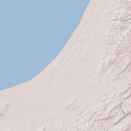 Israel Terrain Map