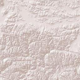 Xizang Terrain Map